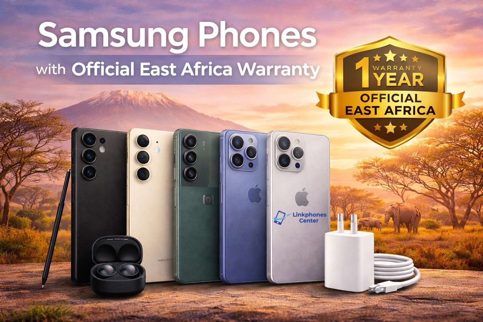 Samsung Phones with Official East Africa Warranty to Buy
