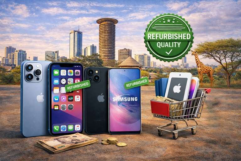 Looking for Refurbished Phones in Kenya? Best Deals on iPhones and Samsung