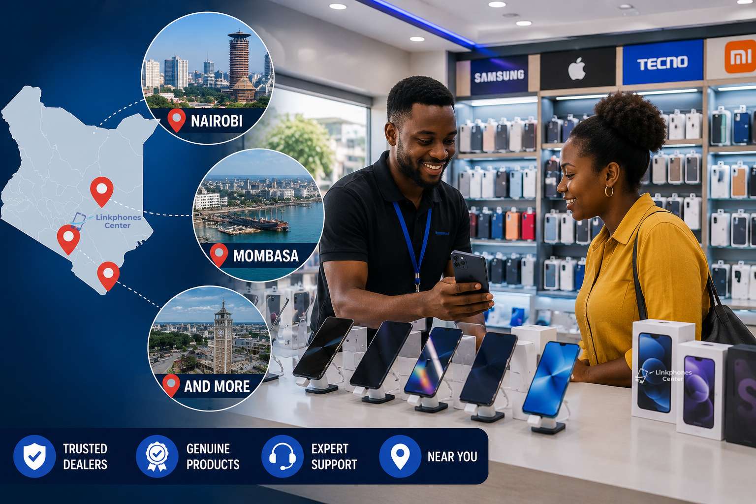 Find Trusted Phone Dealers Near You in Kenya, Nairobi, Mombasa & More