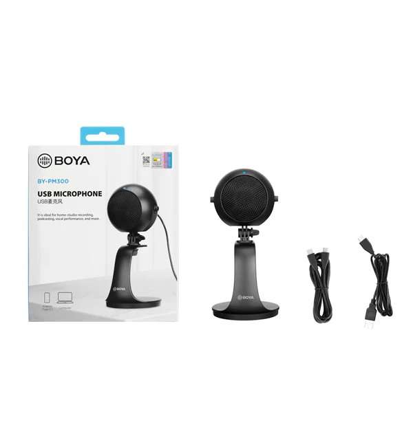 Boya USB Desktop Microphone PM300 - Linkphones Center