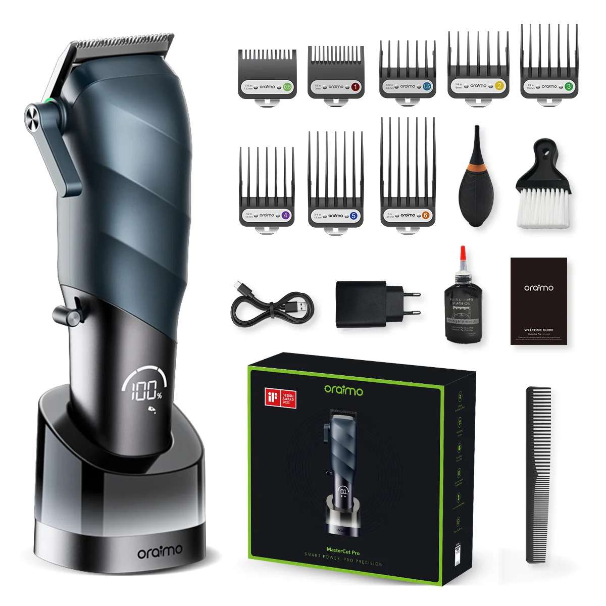 Oraimo MasterCut Pro OCL-580P Hair Clipper - Linkphones Center