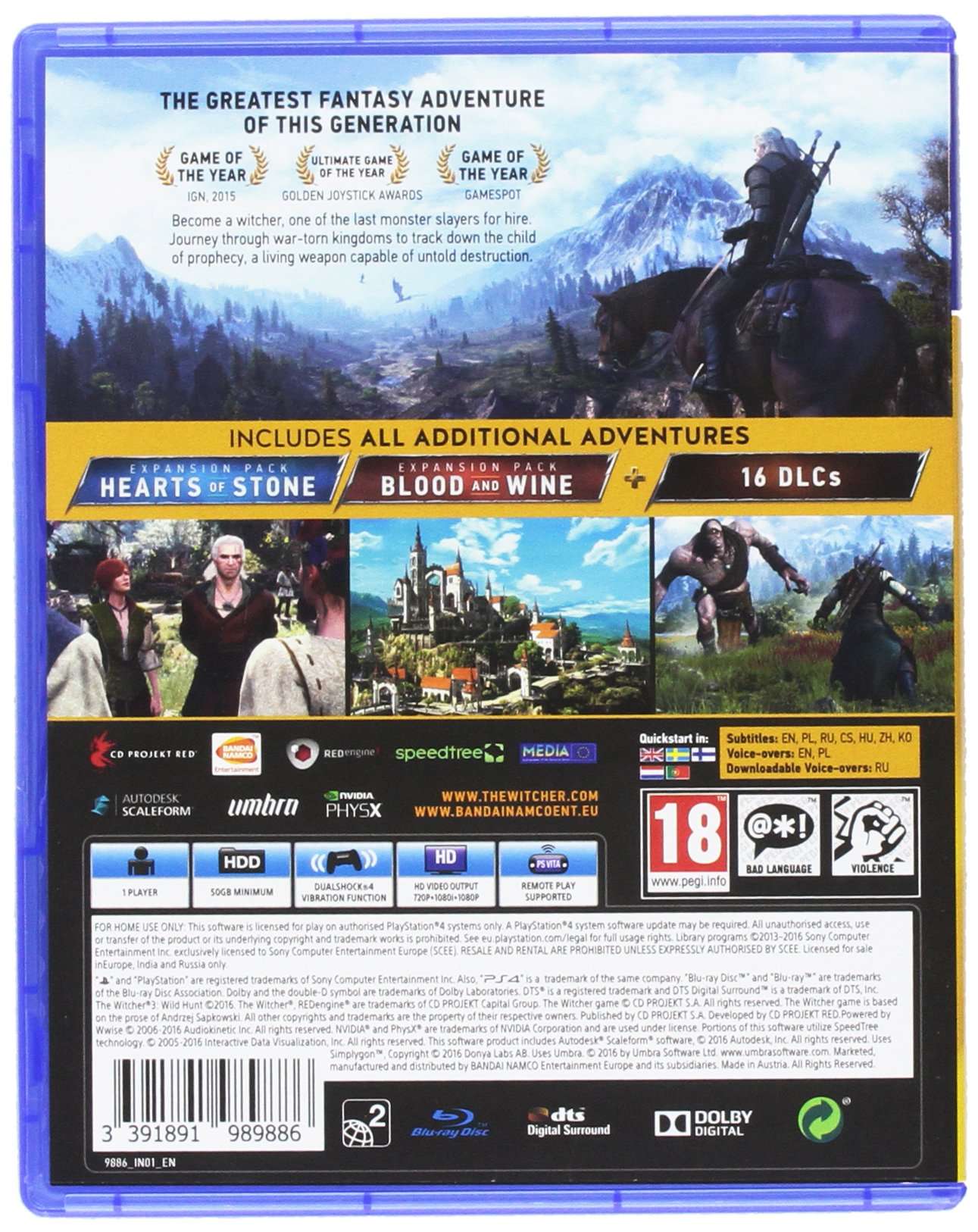 PS4 The Witcher 3 Wild Hunt Price in Kenya - LinkPhones Center
