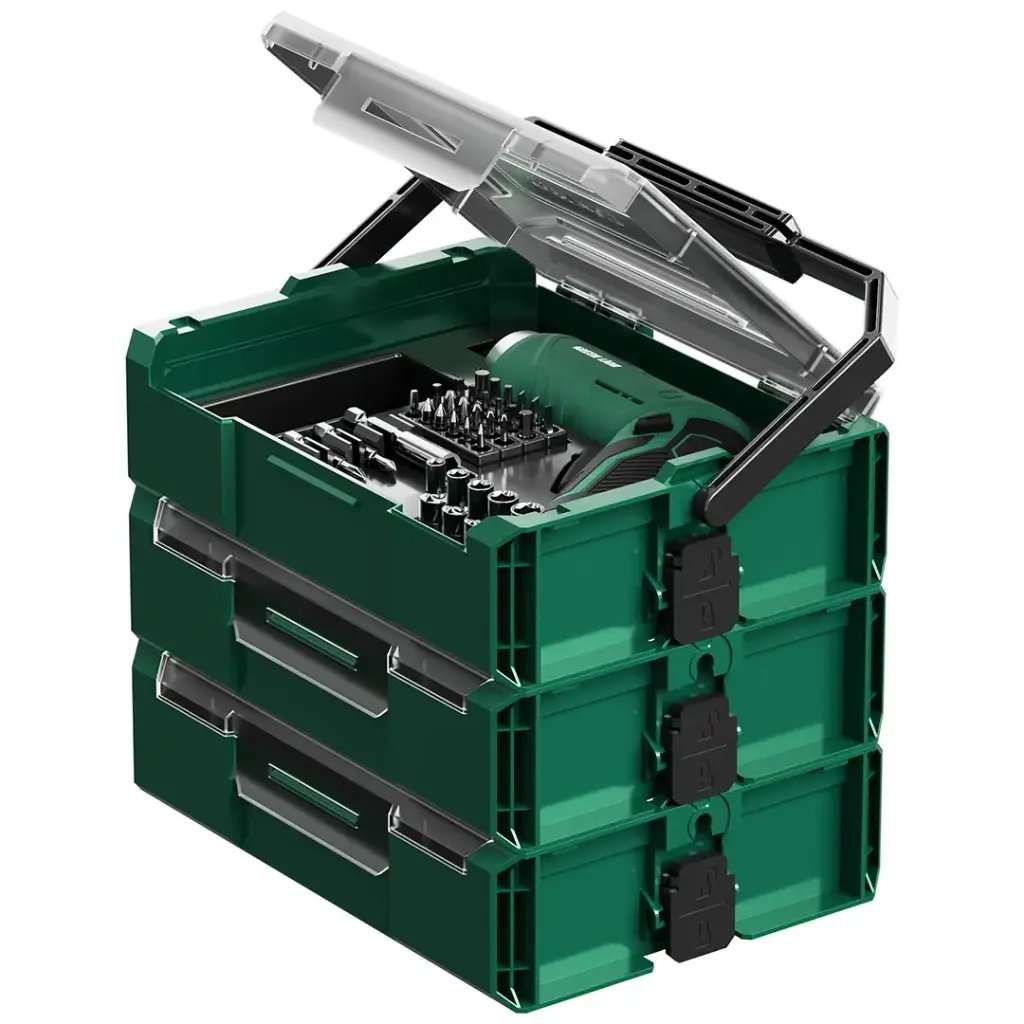 Green Lion GTS-700 Tool Kit Set - 213 Pieces- 3.7V 1500mAh - Linkphones Center