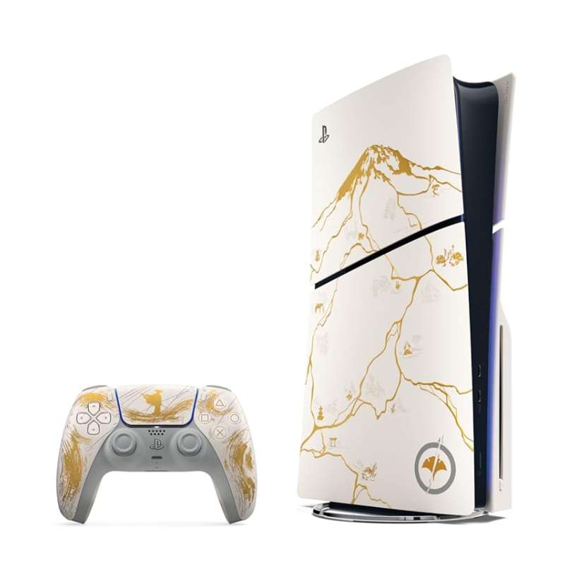 Sony PS5 Slim Ghost of Yōtei Gold Limited Edition Console Price in Kenya- Linkphones Center 