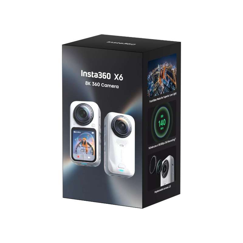 Insta360 X6 8K 360 Camera - Linkphones Center