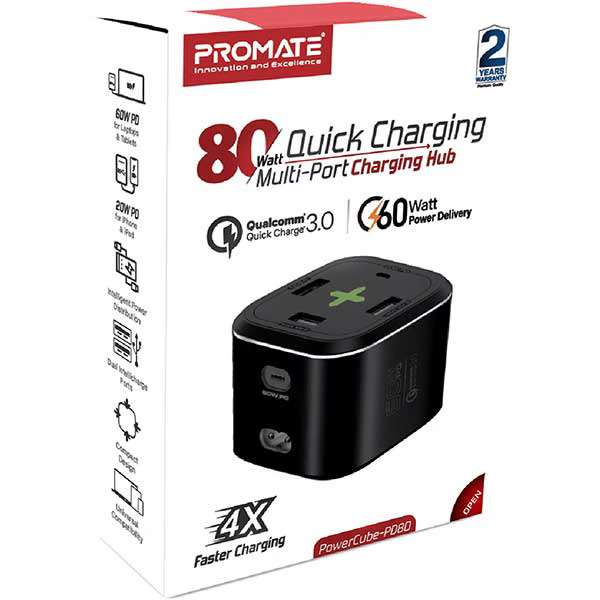 Promate Powercube PD80 - Linkphones Center