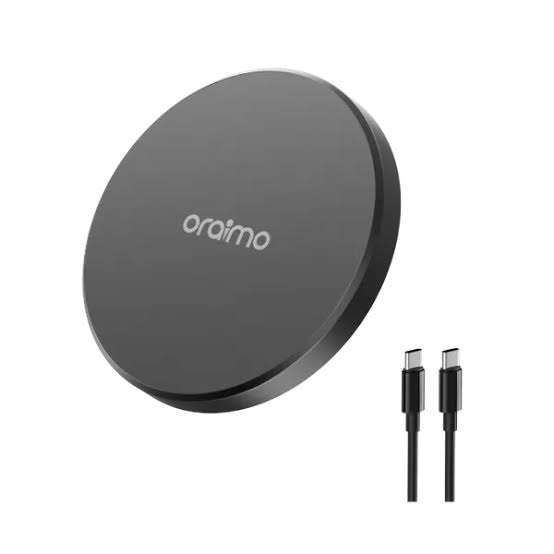 Oraimo Power Dock OWH-1151 15W Magnetic Wireless Charging Pad Price in Kenya- LinkPhones Center 
